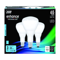 Feit Enhance BR30 E26 (Medium) LED Bulb Daylight 65 Watt Equivalence 3 pk