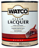 Watco Gloss Clear Oil-Based Alkyd Wood Finish Lacquer 1 qt (Pack of 6)