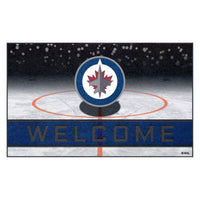 NHL - Winnipeg Jets Rubber Door Mat - 18in. x 30in.