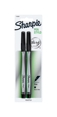 Sharpie Black Pen 2 pk (Pack of 6)