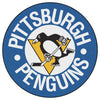 NHL - Pittsburgh Penguins Blue Hockey Puck Rug - 27in. Diameter