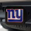 NFL - New York Giants  Black Metal Hitch Cover - 3D Color Emblem