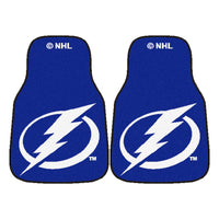 NHL - Tampa Bay Lightning Carpet Car Mat Set - 2 Pieces