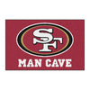 NFL - San Francisco 49ers Man Cave Rug - 19in. x 30in.