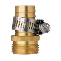 Orbit 5/8 in. Brass/Stainless Steel Non-Threaded Male Hose Mender