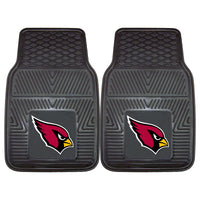 NFL - Arizona Cardinals Heavy Duty Car Mat Set - 2 Pieces