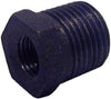 BK Products 1/2 in. MPT x 3/8 in. Dia. FPT Black Malleable Iron Hex Bushing (Pack of 5)