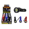 Home Plus 250 lumens Assorted LED COB Flashlight AAA Battery (Pack of 15)