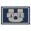 Utah State University 4ft. x 6ft. Plush Area Rug