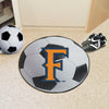 Cal State - Fullerton Soccer Ball Rug - 27in. Diameter