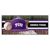 Texas Christian University Baseball Runner Rug - 30in. x 72in.