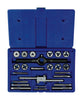 Irwin Hanson Steel Metric Tap and Die Set 24 pc