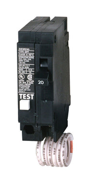 Siemens 20 amps GFCI Single Pole Circuit Breaker