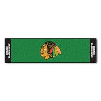 NHL - Chicago Blackhawks Putting Green Mat - 1.5ft. x 6ft.