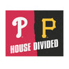 MLB House Divided - Pirates / Phillies House Divided Rug