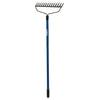 Seymour S400 Jobsite 65.5 in. 14 Tine Steel Rake Fiberglass Handle