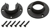 National Hardware 1.31 in. D Oil-Rubbed Bronze Steel Closet Flange Set (Pack of 6).