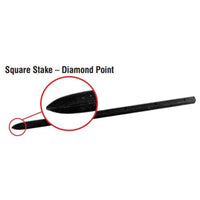 Grip-Rite Steel Square Stake 24 in. L X 0.63 in. D