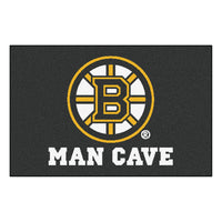 NHL - Boston Bruins Man Cave Rug - 19in. x 30in.