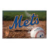 MLB - New York Mets Rubber Scraper Door Mat