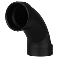 Charlotte Pipe 2 in. Hub X 2 in. D Hub ABS 90 Degree Elbow