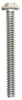 Hillman No. 6-32 X 1-1/4 in. L Combination Round Head Zinc-Plated Steel Machine Screws 100 pk