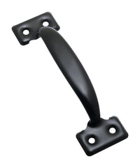 National Hardware 5-3/4 in. L Black Steel Door Pull