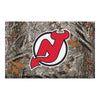 NHL - New Jersey Devils Camo Rubber Scraper Door Mat