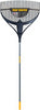 True Temper 73.25 in. 26 Tine Poly Leaf Rake Steel Handle