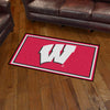 University of Wisconsin 3ft. x 5ft. Plush Area Rug