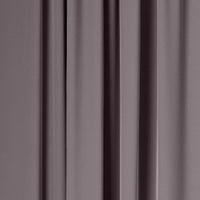 Umbra Twilight Charcoal Blackout Curtains 52 in. W X 63 in. L (Pack of 2)