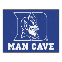 Duke University Blue Devils  Man Cave Rug - 34 in. x 42.5 in.