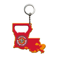 University of Louisiana-Lafayette Keychain Bottle Opener