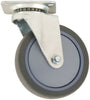 Titan 5 in. D Swivel Rubber Caster 350 lb 1 pk