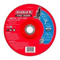 Diablo 7 in. D X 7/8 in. S Steel Metal Cut-Off Disc 1 pc (Pack of 5)