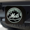 MLB - New York Mets Black Metal Hitch Cover