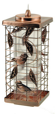 Audubon 1.75 lb Metal Tube Bird Feeder 2 ports