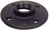 BK Products 1/2 in. FPT  Black Malleable Iron Floor Flange