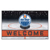 NHL - Edmonton Oilers Rubber Door Mat - 18in. x 30in.