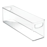 iDesign Clear Organizer Bin 5 in. H X 4 in. W Stackable