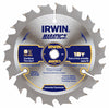 Irwin Marathon 5-1/2 in. D Carbide Circular Saw Blade 18 teeth 1 pk