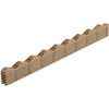 Palruf/Suntop 1-1/4 in. W X 24 in. L Plastic Horizontal Closure Strips Beige