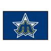 MLB - Seattle Mariners Retro Collection Rug - 19in. x 30in. - (1981)