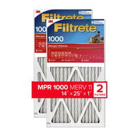 3M Filtrete 14 in. W x 25 in. H x 1 in. D 11 MERV Pleated Air Filter (Pack of 3)