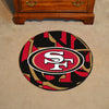 NFL - San Francisco 49ers XFIT Roundel Rug - 27in. Diameter