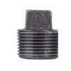 BK Products 3/8 in. MPT Black Malleable Iron Plug