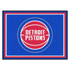 NBA - Detroit Pistons 8ft. x 10 ft. Plush Area Rug