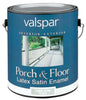 Valspar 27-1533 GL 1 Gallon Light Grey Porch & Floor Latex Satin Enamel (Pack of 2)