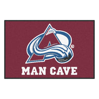 NHL - Colorado Avalanche Man Cave Rug - 19in. x 30in.