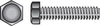 Hillman 5/16 in. D X 4 in. L Zinc Plated Steel Hex Tap Bolt 50 pk